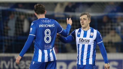 Will Patching congratulates Joel Cooper