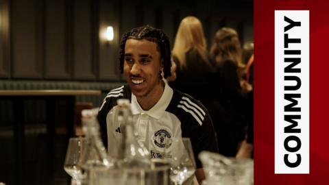 Leny Yoro, smiling