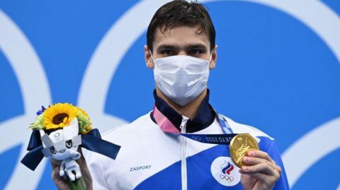 Russian swimmer Evgeny Rylov