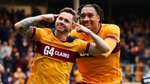 Motherwell are 4-0 up on Livingston