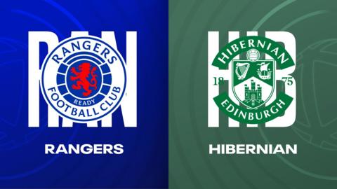 Rangers and Hibernian badges