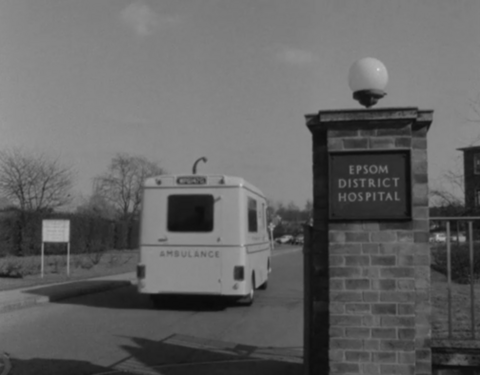 New ambulance travelling to Epsom District Hospital