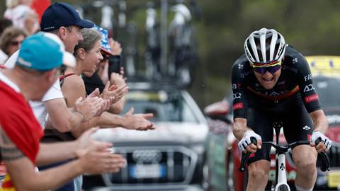 Tim Wellens during stage 15 of the 2025 Tour de France