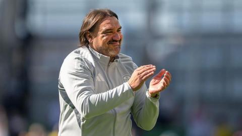 Daniel Farke, head coach of Leeds United