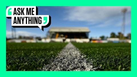 Image of an artificial football pitch