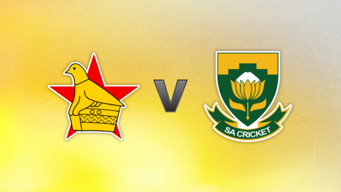 Zimbabwe v South Africa badge graphic