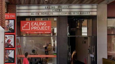 A general view of the outside of Ealing Project cinema