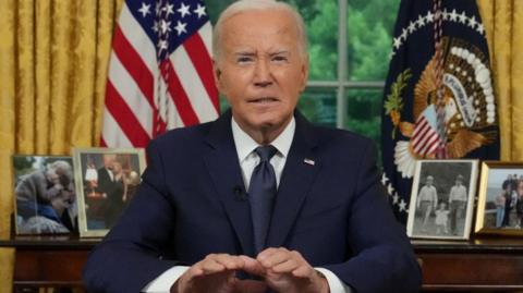 Biden in oval office address