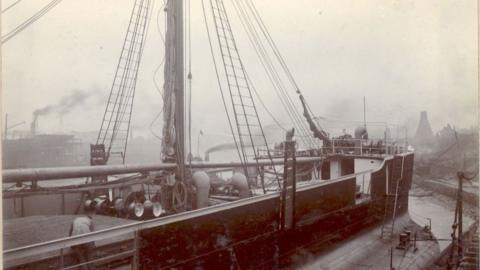 SS Cheltenham (unknown photographer - 20th century) courtesy of Sunderland Museums / Bridgeman Images