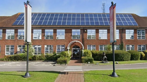 A Google Maps picture of Hampshire and Isle of Wight Constabulary's HQ in Eastleigh.