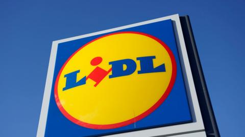 A Lidl sign 