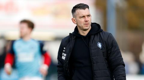 Wycombe Wanderers boss Matt Bloomfield