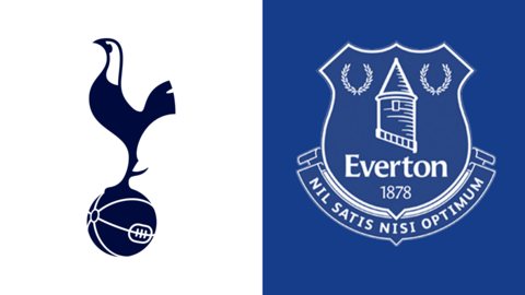 Tottenham Hotspur and Everton club badges