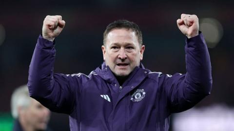 Manchester United coach Steve Holland