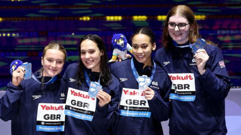 Abbie Wood, Angharad Evans, Eva Okaro and Freya Anderson