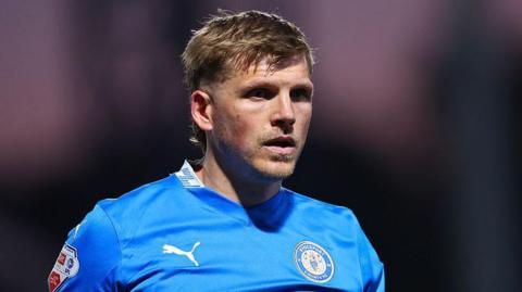 Stockport County midfielder Will Collar