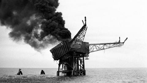 The Piper Alpha disaster in 1988