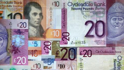 Scottish pound notes