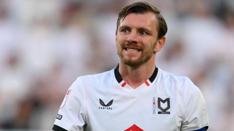 MK Dons midfielder Alex Gilbey