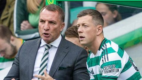 Brendan Rodgers and Callum McGregor