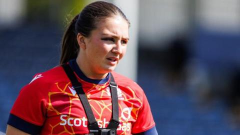 Scotland's Evie Wills during training