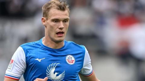 Svante Ingelsson in action for Hansa Rostock