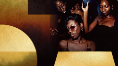 Women dancing in a club