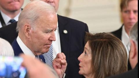 Joe Biden and Nancy Pelosi