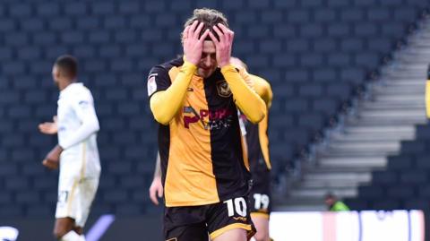 Harrison Biggins of Newport County