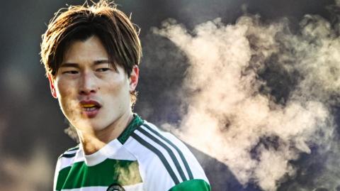 Kyogo Furuhashi was signed for Celtic by former manager Ange Postecoglou