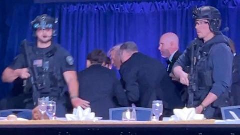 व्हाइट हाउस में फायरिंग के बाद ट्रंप की पहली प्रतिक्रिया