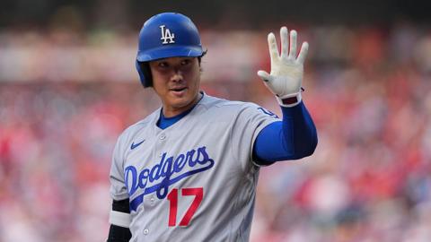 Los Angeles Dodgers player Shohei Ohtani