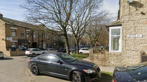 A street image of Lapage Street in Bradford 