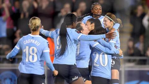 Manchester City celebrate