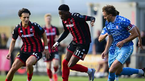 Action from Truro City v York City