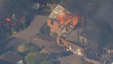 House on fire