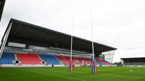 A view of the Salford Community Stadium