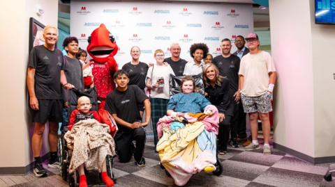 Liverpool's visit to Monroe Carell Jr Children’s Hospital