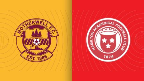 Motherwell and Hamilton Academical badges