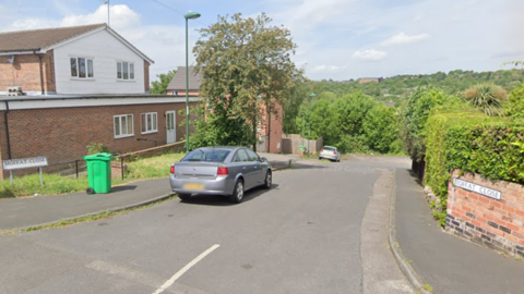 A street view image of Moffat Close