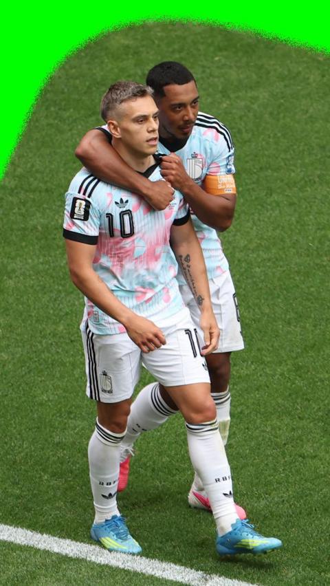 Leandro Trossard and Youri Tielemans