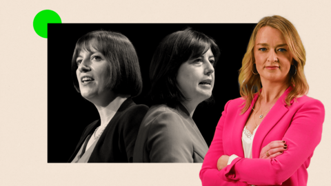A treated image of Bridget Phillipson ad Lucy Powell
