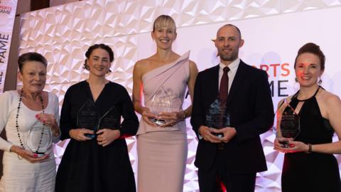 Sonia Erskine representing Joe Erskine, Laura Deas also representing Gomer Lloyd, Victoria Thornley, Dai Greene and Tori James representing Charles and Geoff Bruce