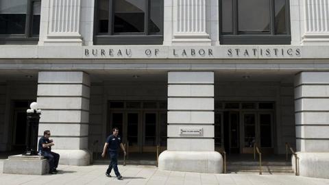 The U.S. Bureau of Labor Statistics, building exterior.
