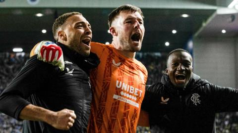 Rangers celebrate