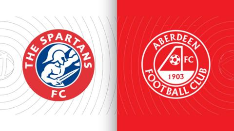 Spartans and Aberdeen badges