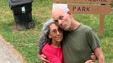 Judi Weinstein Haggai and her husband Gadi Haggai