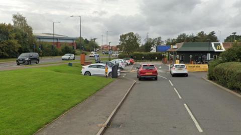 The McDonald's in Queensway