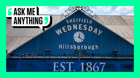 Hillsborough with an Ask Me Anything border around it