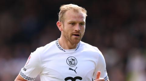 Ryan Croasdale in action for Port Vale